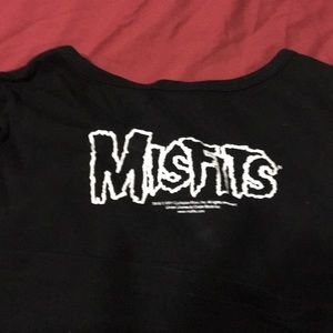 Misfits lady’s baby doll tee